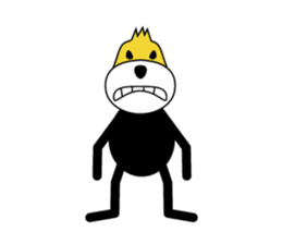 Yellow Grinch 2 sticker #903837