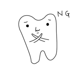 Mr.Tooth sticker #904160