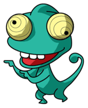 Chamelo the Chameleon sticker #904279