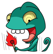 Chamelo the Chameleon sticker #904283