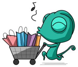 Chamelo the Chameleon sticker #904285
