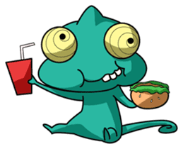Chamelo the Chameleon sticker #904306