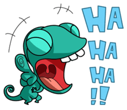 Chamelo the Chameleon sticker #904311