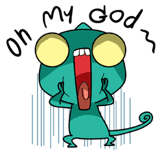 Chamelo the Chameleon sticker #904313