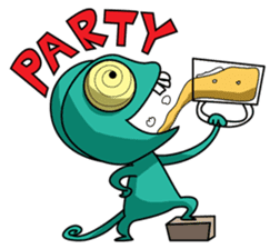 Chamelo the Chameleon sticker #904317