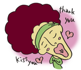 Thank you Kiss U sticker #904425