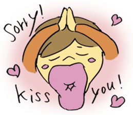 Thank you Kiss U sticker #904435