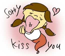 Thank you Kiss U sticker #904436
