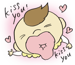 Thank you Kiss U sticker #904438