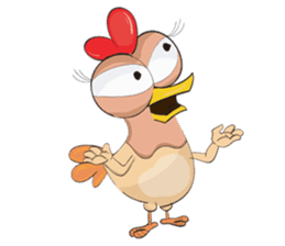 The Crazy Chicken - Jack sticker #904439