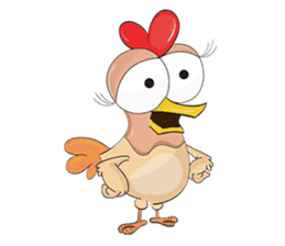 The Crazy Chicken - Jack sticker #904440