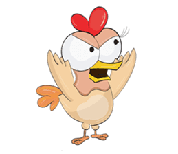 The Crazy Chicken - Jack sticker #904441