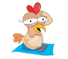 The Crazy Chicken - Jack sticker #904444