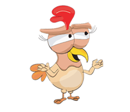 The Crazy Chicken - Jack sticker #904445