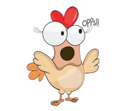 The Crazy Chicken - Jack sticker #904447