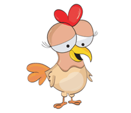 The Crazy Chicken - Jack sticker #904448