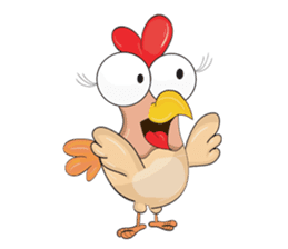 The Crazy Chicken - Jack sticker #904451