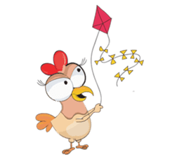 The Crazy Chicken - Jack sticker #904453