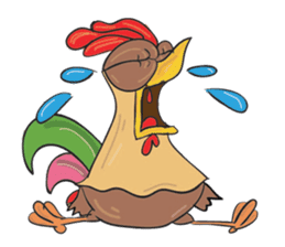 The Crazy Chicken - Jack sticker #904454