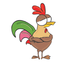 The Crazy Chicken - Jack sticker #904455