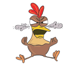 The Crazy Chicken - Jack sticker #904456