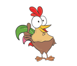 The Crazy Chicken - Jack sticker #904460