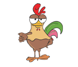 The Crazy Chicken - Jack sticker #904463