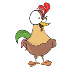The Crazy Chicken - Jack sticker #904464
