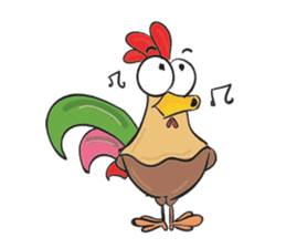 The Crazy Chicken - Jack sticker #904466
