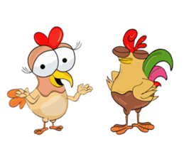 The Crazy Chicken - Jack sticker #904468
