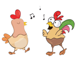 The Crazy Chicken - Jack sticker #904470