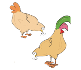 The Crazy Chicken - Jack sticker #904473