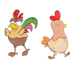The Crazy Chicken - Jack sticker #904476
