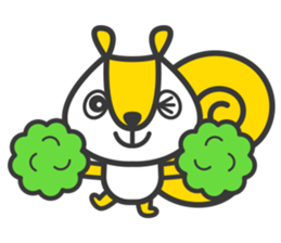 Lee the Squirrel sticker #904522