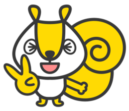 Lee the Squirrel sticker #904527