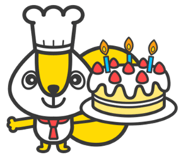 Lee the Squirrel sticker #904530