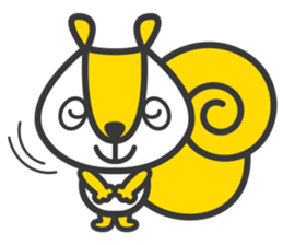 Lee the Squirrel sticker #904534