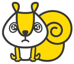 Lee the Squirrel sticker #904543