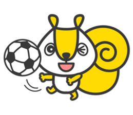 Lee the Squirrel sticker #904545