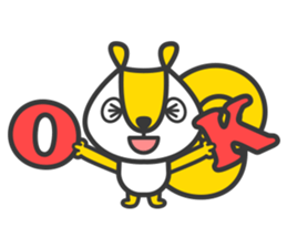 Lee the Squirrel sticker #904548