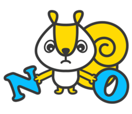 Lee the Squirrel sticker #904549