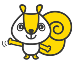 Lee the Squirrel sticker #904550