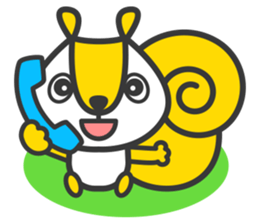 Lee the Squirrel sticker #904551