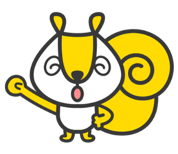 Lee the Squirrel sticker #904554