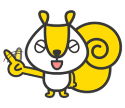 Lee the Squirrel sticker #904557