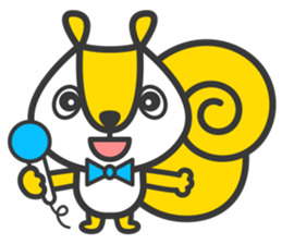 Lee the Squirrel sticker #904558