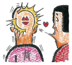 Expressionless-girl! sticker #904981