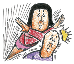 Expressionless-girl! sticker #904984