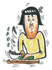 Expressionless-girl! sticker #904993