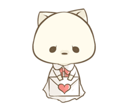 White Cat sticker #905052